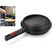 Los mejores  - Bra Dupla Premiere Sartén doble para tortilla 20 cm de aluminio fundido con antiadherente- apta para todo tipo de…